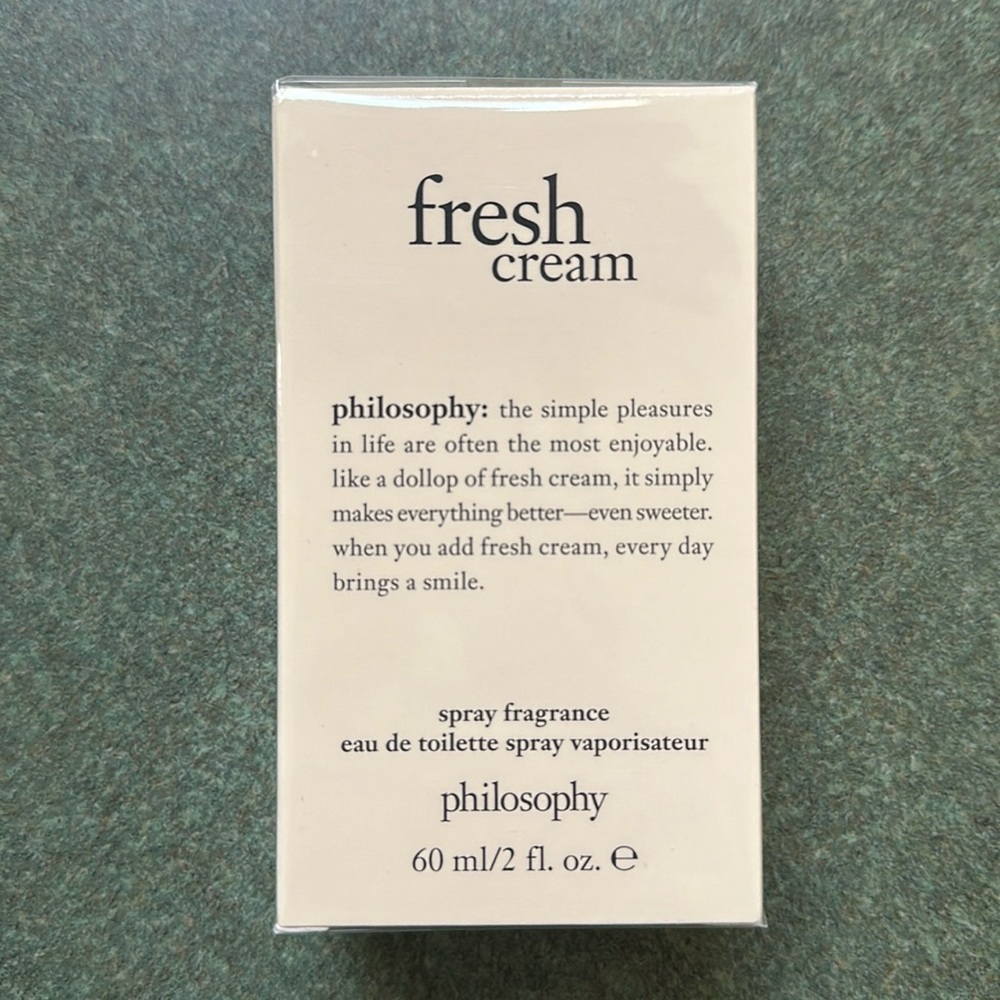 Philosophy Fresh Cream Perfume BRAND NEW